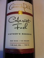 Domaine de Grand Pre Vintner's Reserve Cabernet Foch 2011 2011